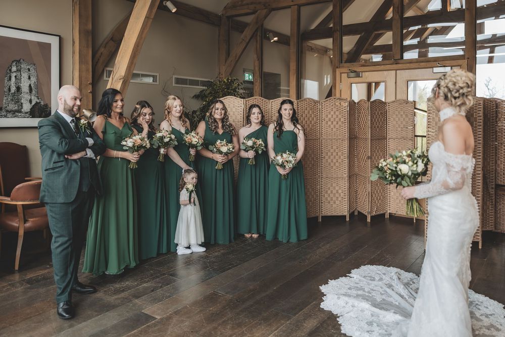 Documentary wedding photography at Sandburn Hall