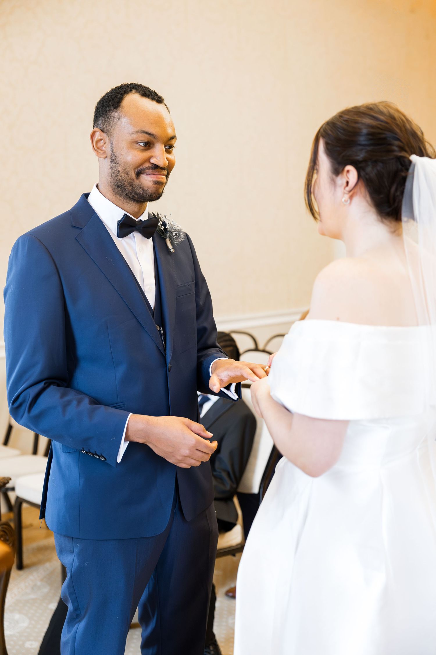 intimate wedding langtons house