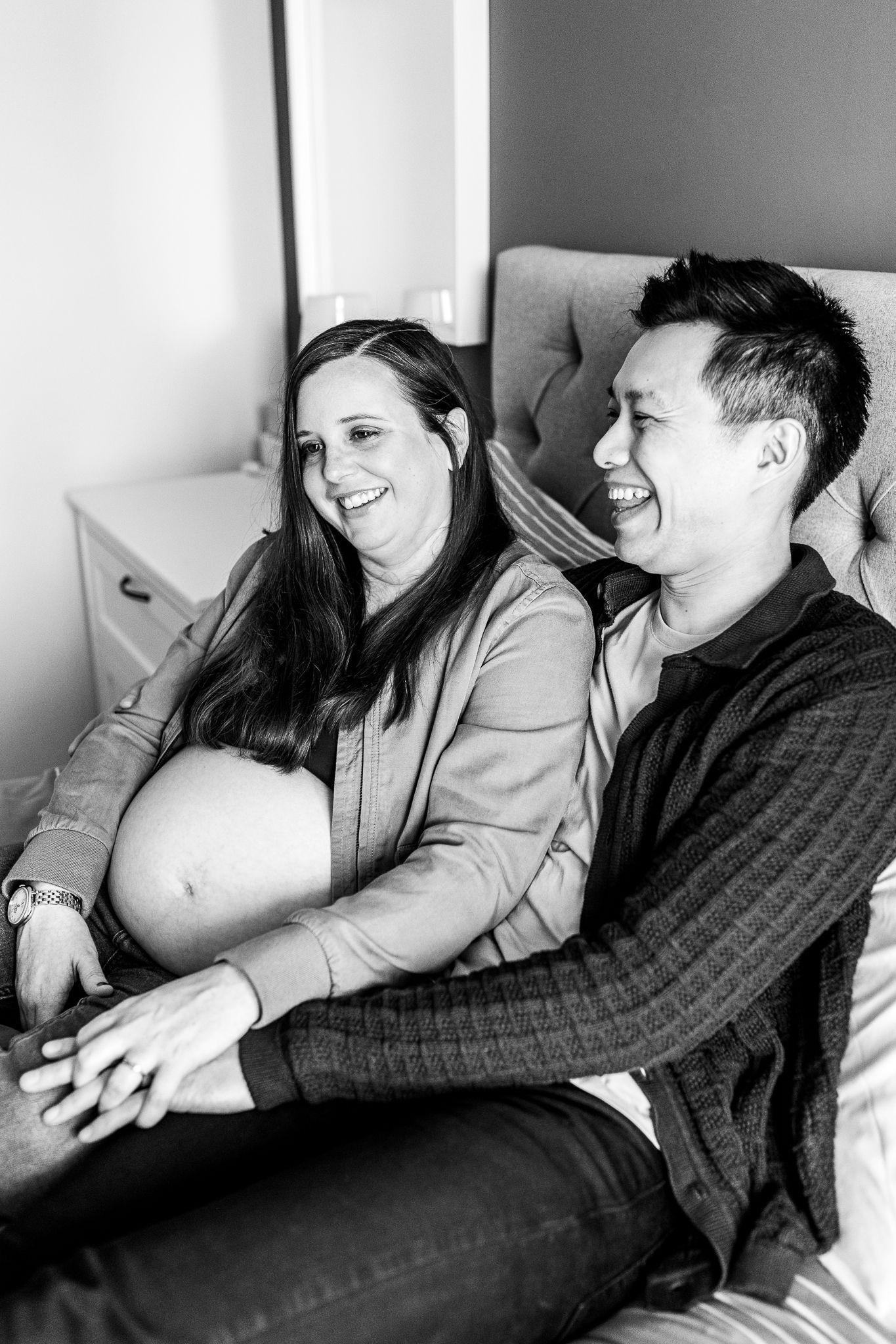 candid maternity photos east london