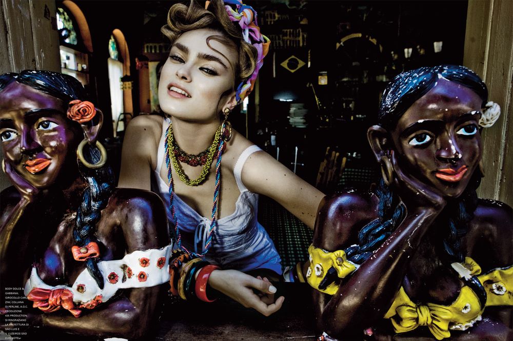 Colorful collage of dark club scenes with neon lighting and artistic performers in dramatic poses.