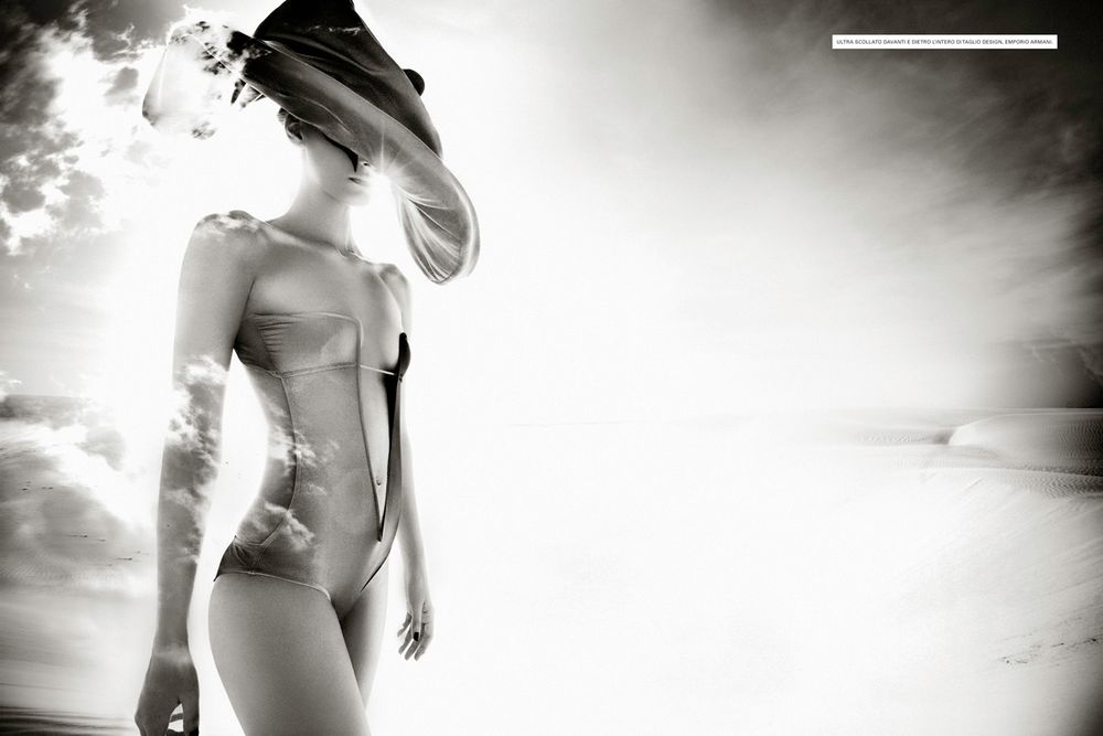 A black and white artistic photo series showing abstract body silhouettes against a bright white background.