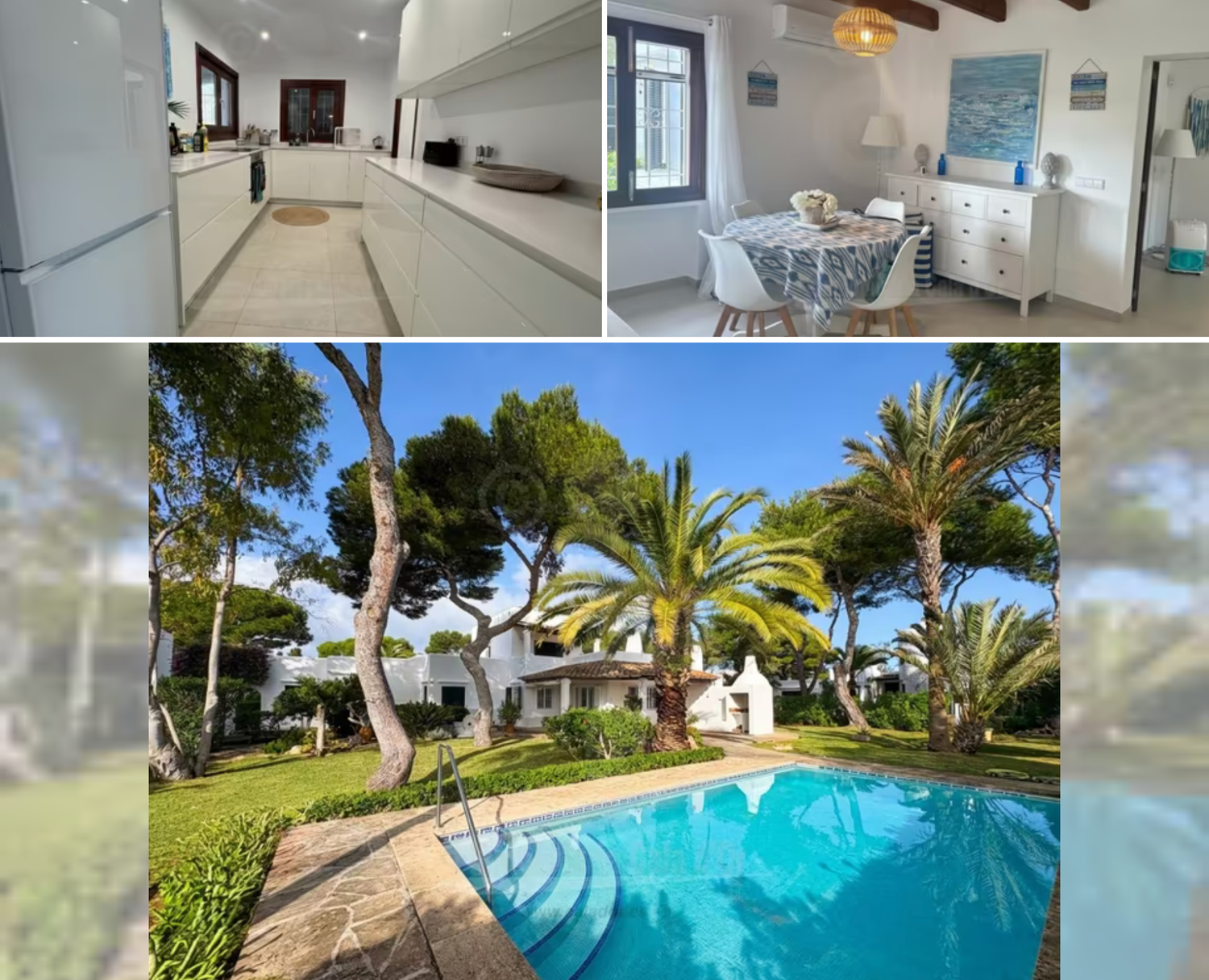 Stone villa with rustic charm features multiple arched windows and doors in a Mediterranean countryside setting.