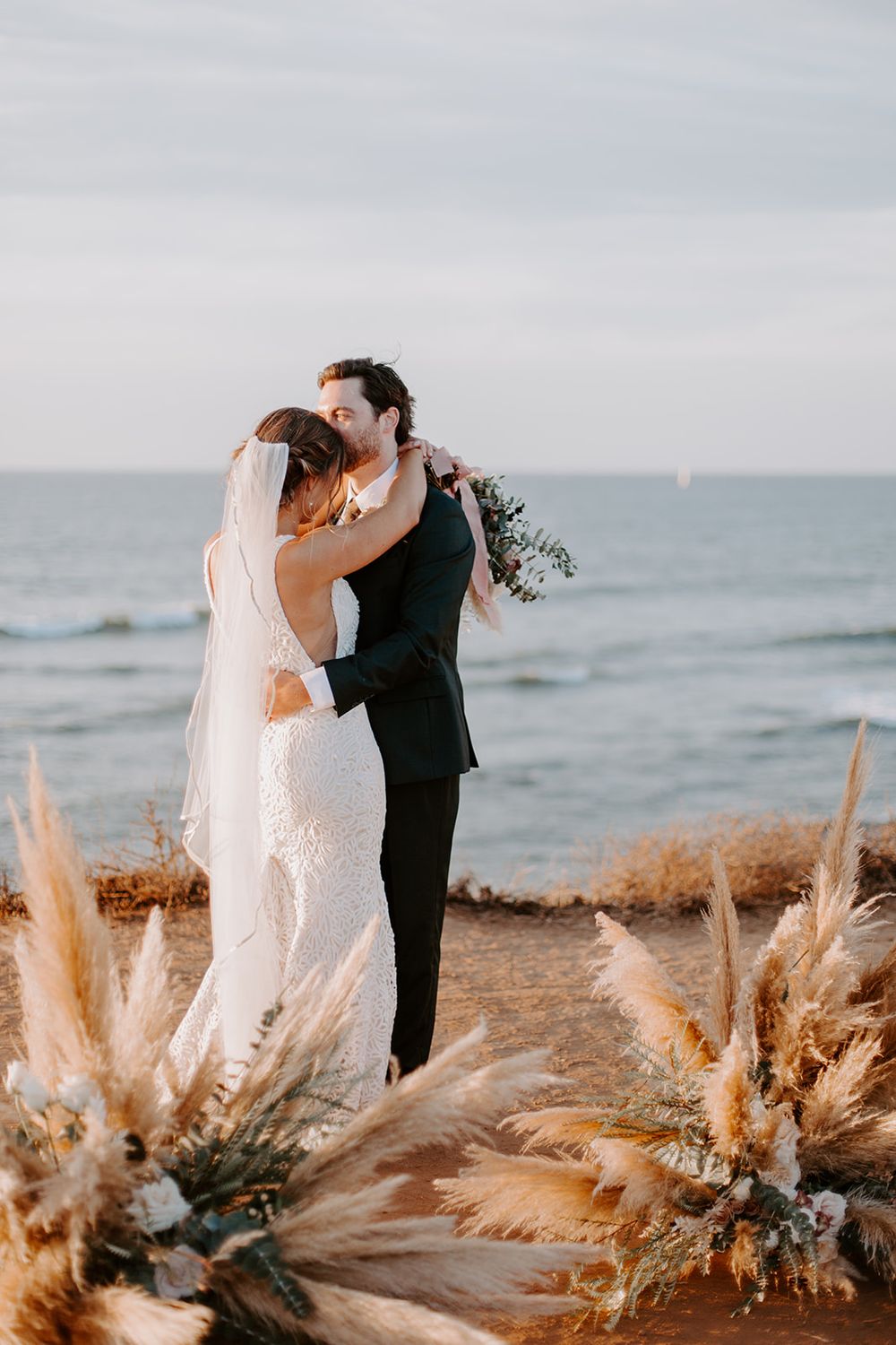 sunset cliffs wedding
