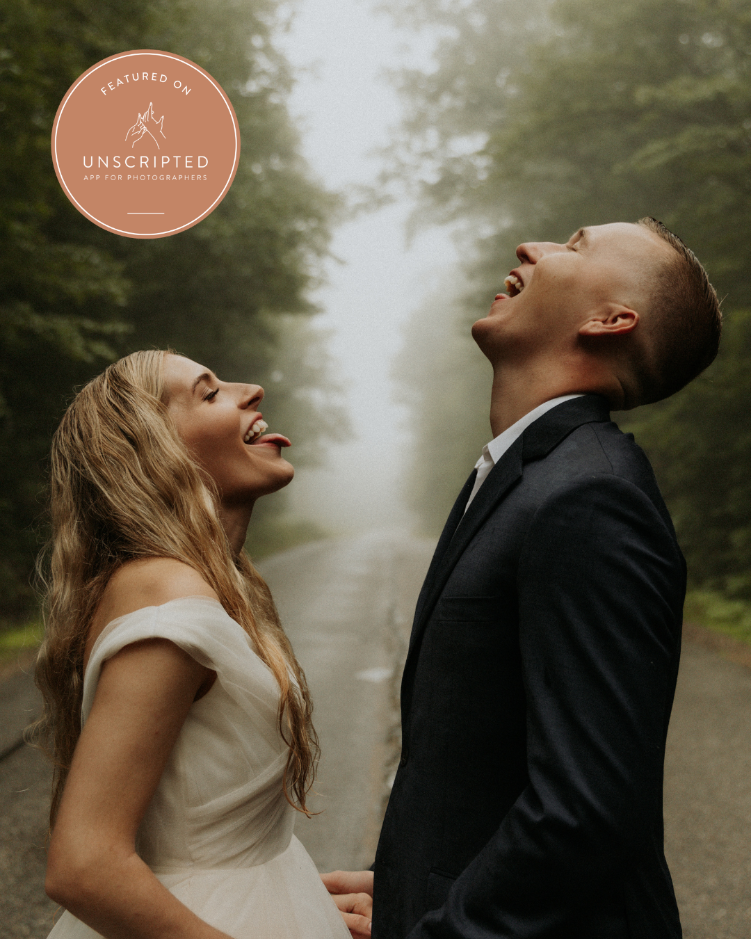 artistically Alexia photography elopement picture featured on unscripted