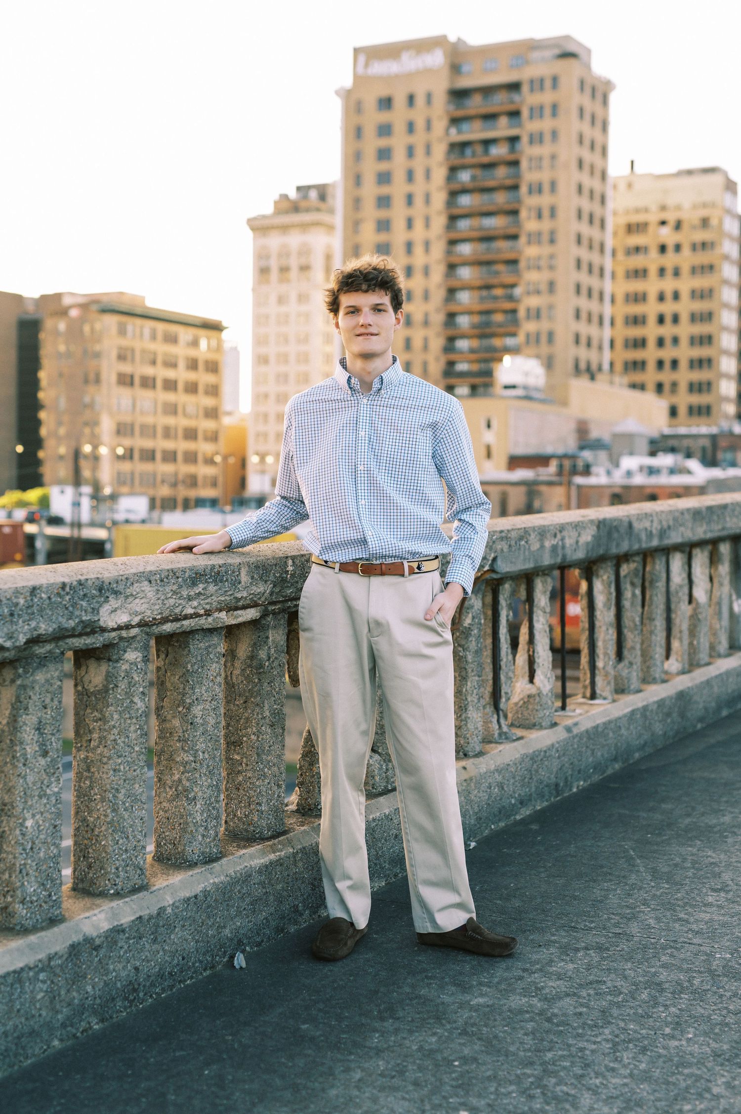 Birmingham, Alabama portrait and Senior photographer Emily Cone Photography. Film and digital photography. Class fo 2026. Downtown.Southeast