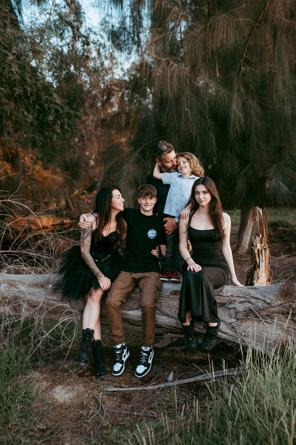 family photos dubai greenery
