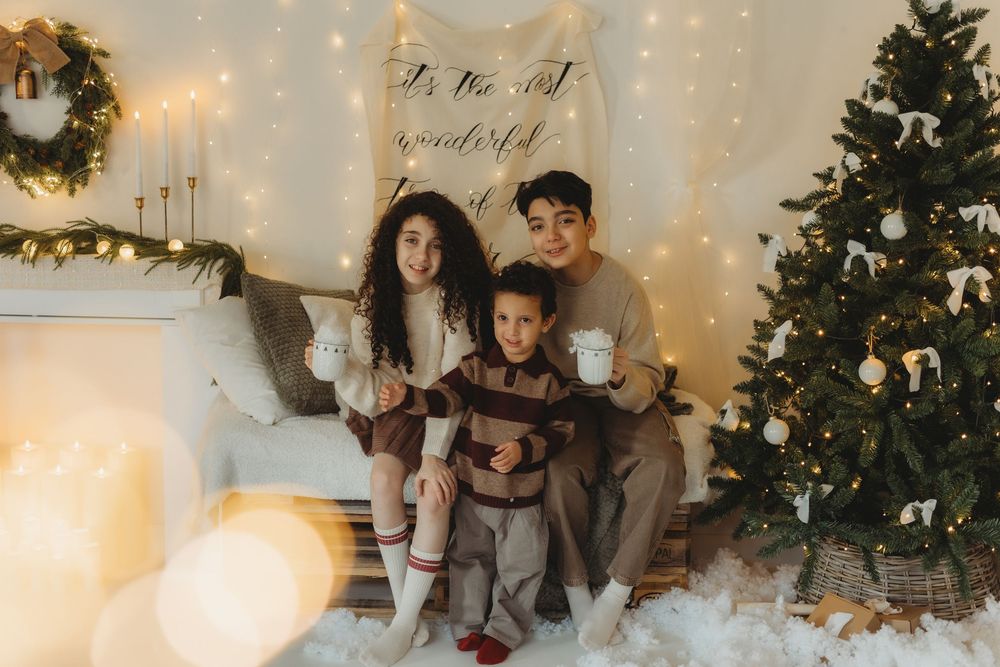 Christmas mini session in Peutie Vilvoorde 1800 near Brussels
