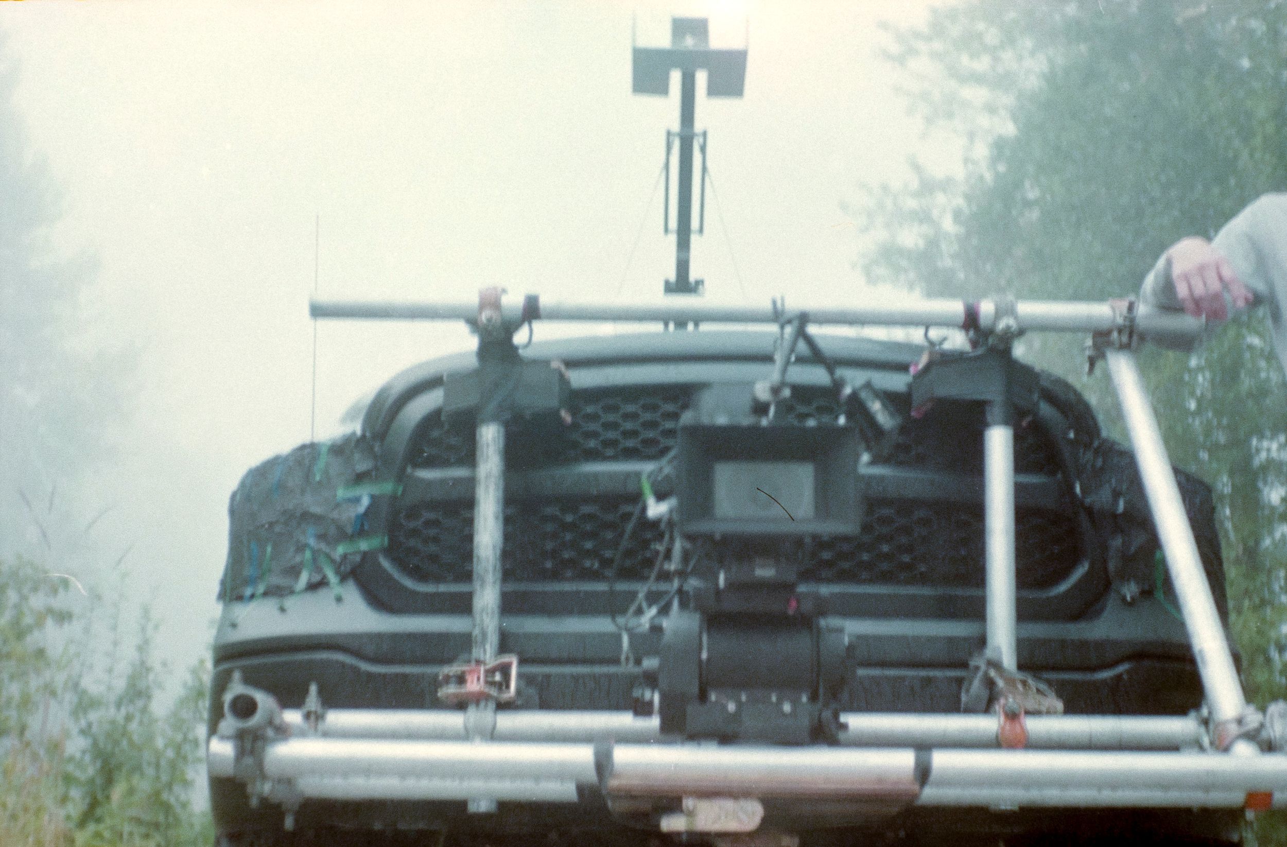 Vehicle Camera mount in misty conditions.