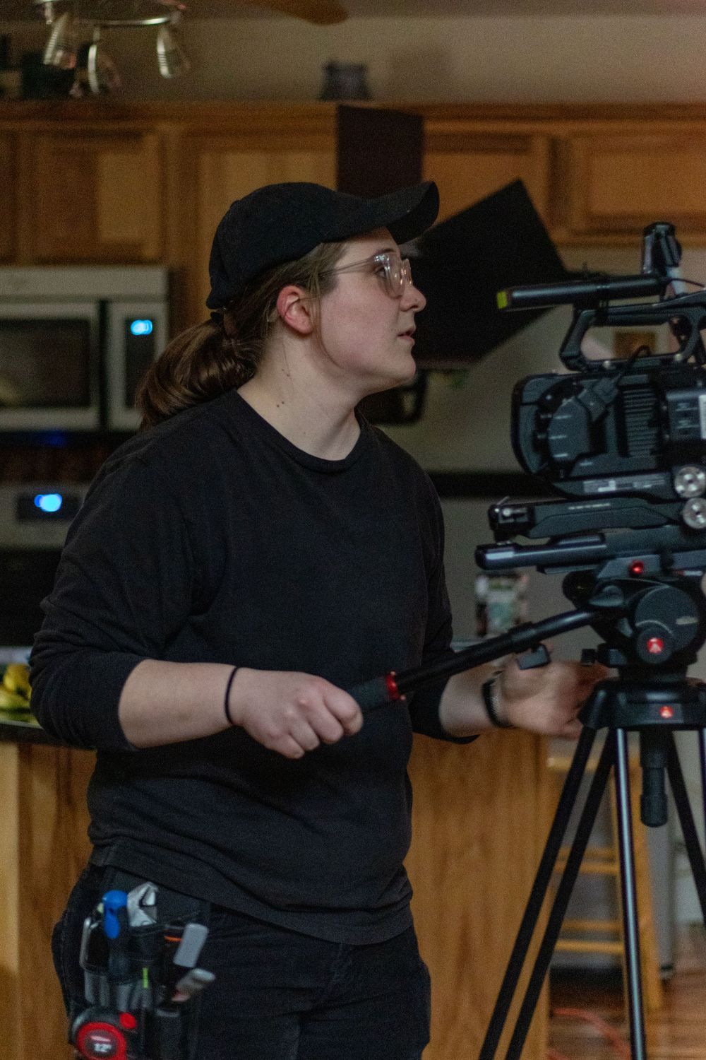 Annabelle Robinson Visual Arts behind the scenes photography