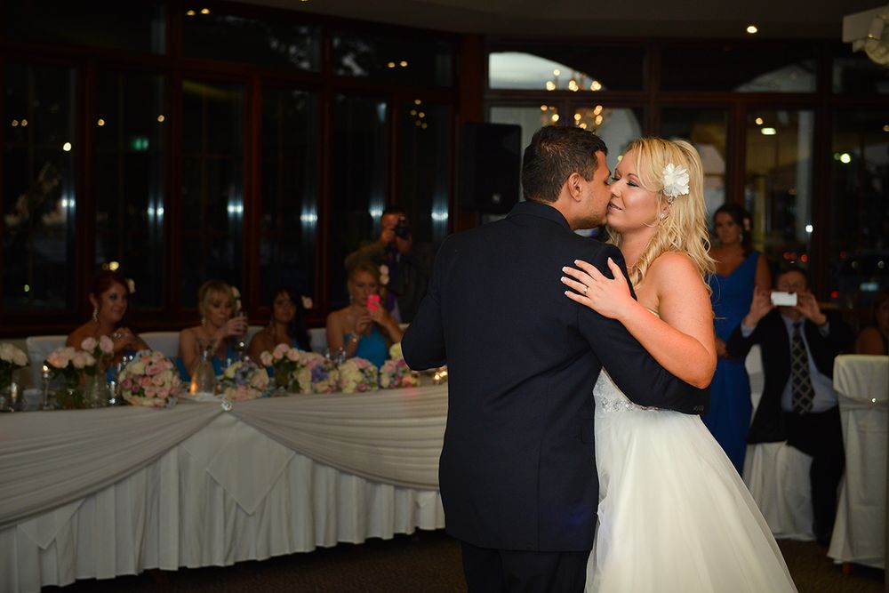bride and groom dancing at reception - Kelly Chapman Photographer Perth