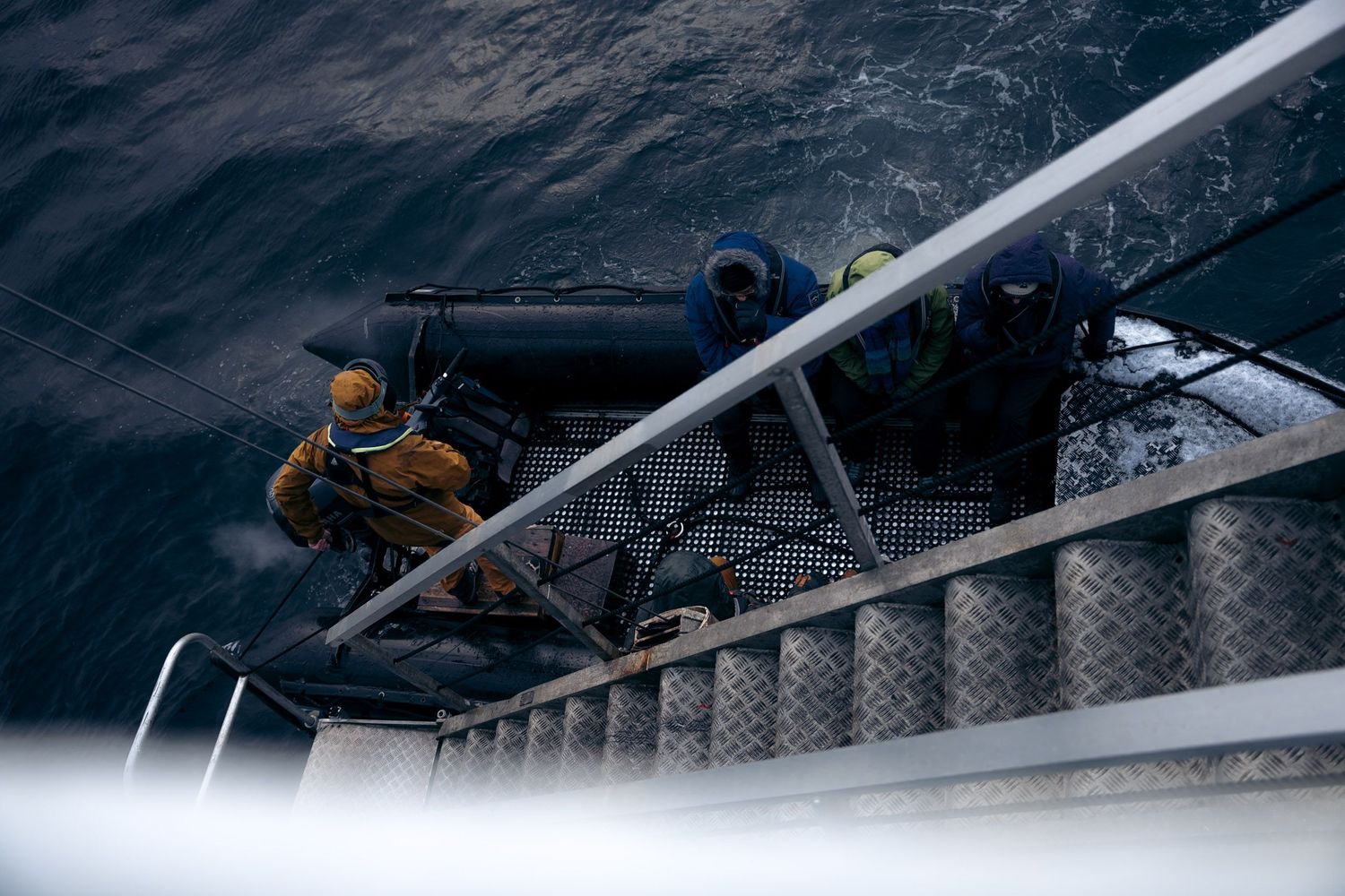 zodiac en préparation sous le polarfront