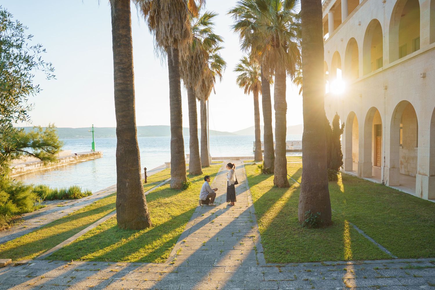 Split Croatia proposal photographer the best sunset view exclusive location in SPLIT