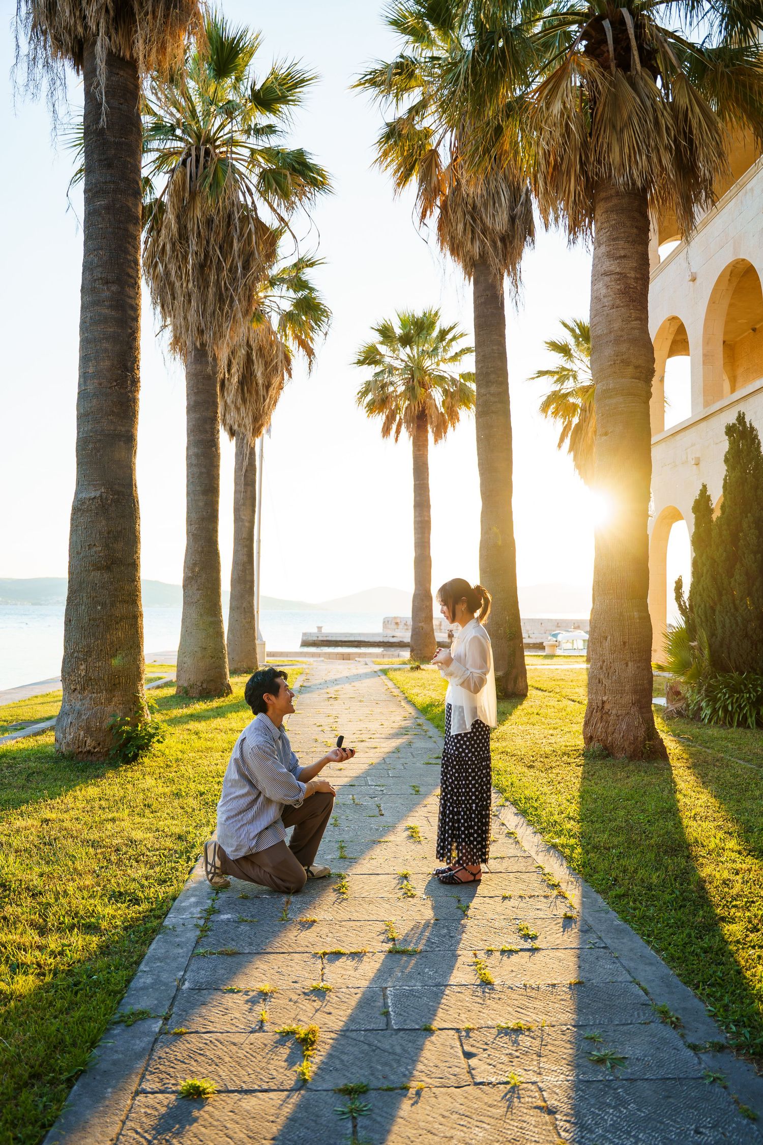 Split Croatia proposal photographer the best sunset view exclusive location in SPLIT