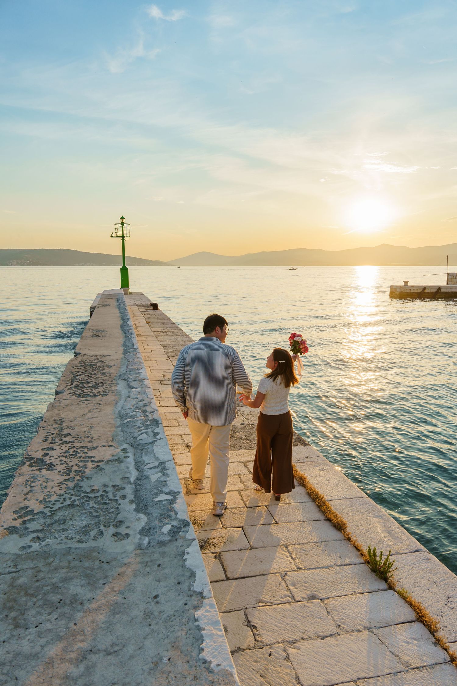 Split Croatia proposal photographer the best sunset view exclusive location in SPLIT