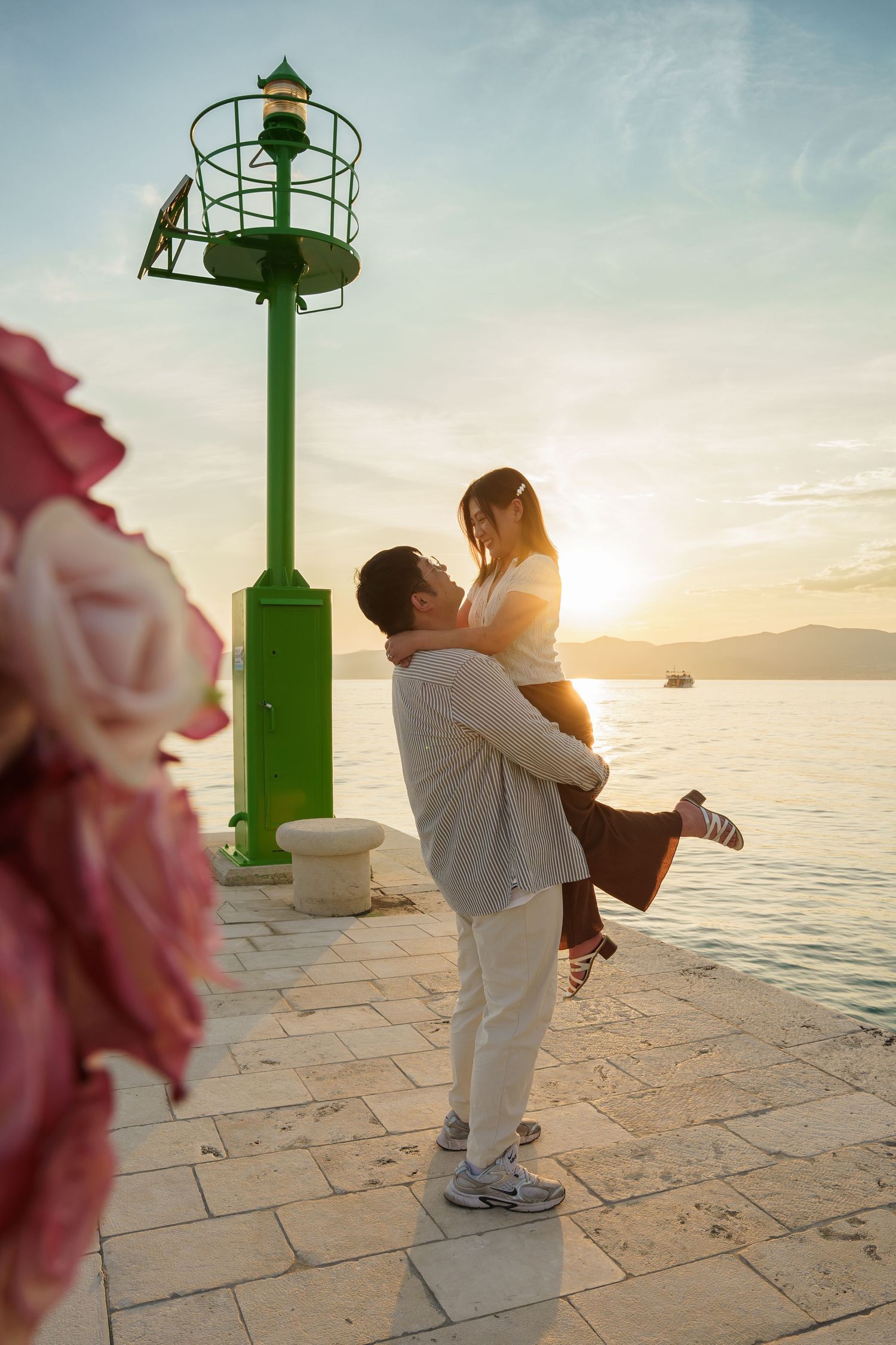 Split Croatia proposal photographer the best sunset view exclusive location in SPLIT
