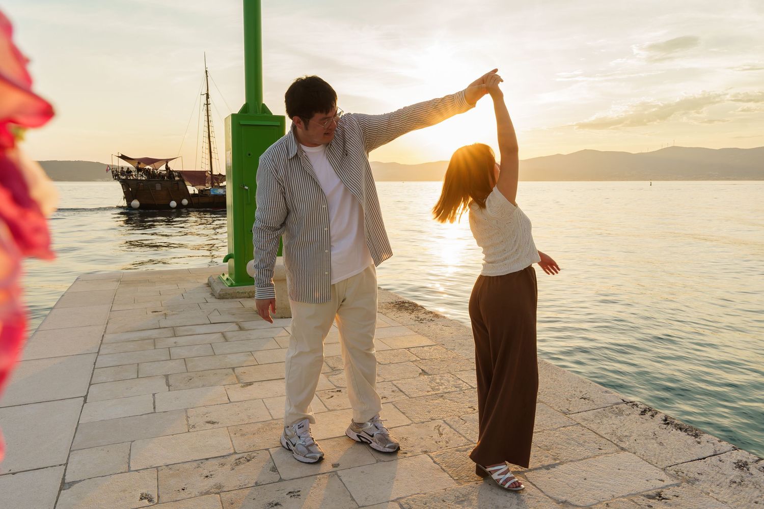 Split Croatia proposal photographer the best sunset view exclusive location in SPLIT
