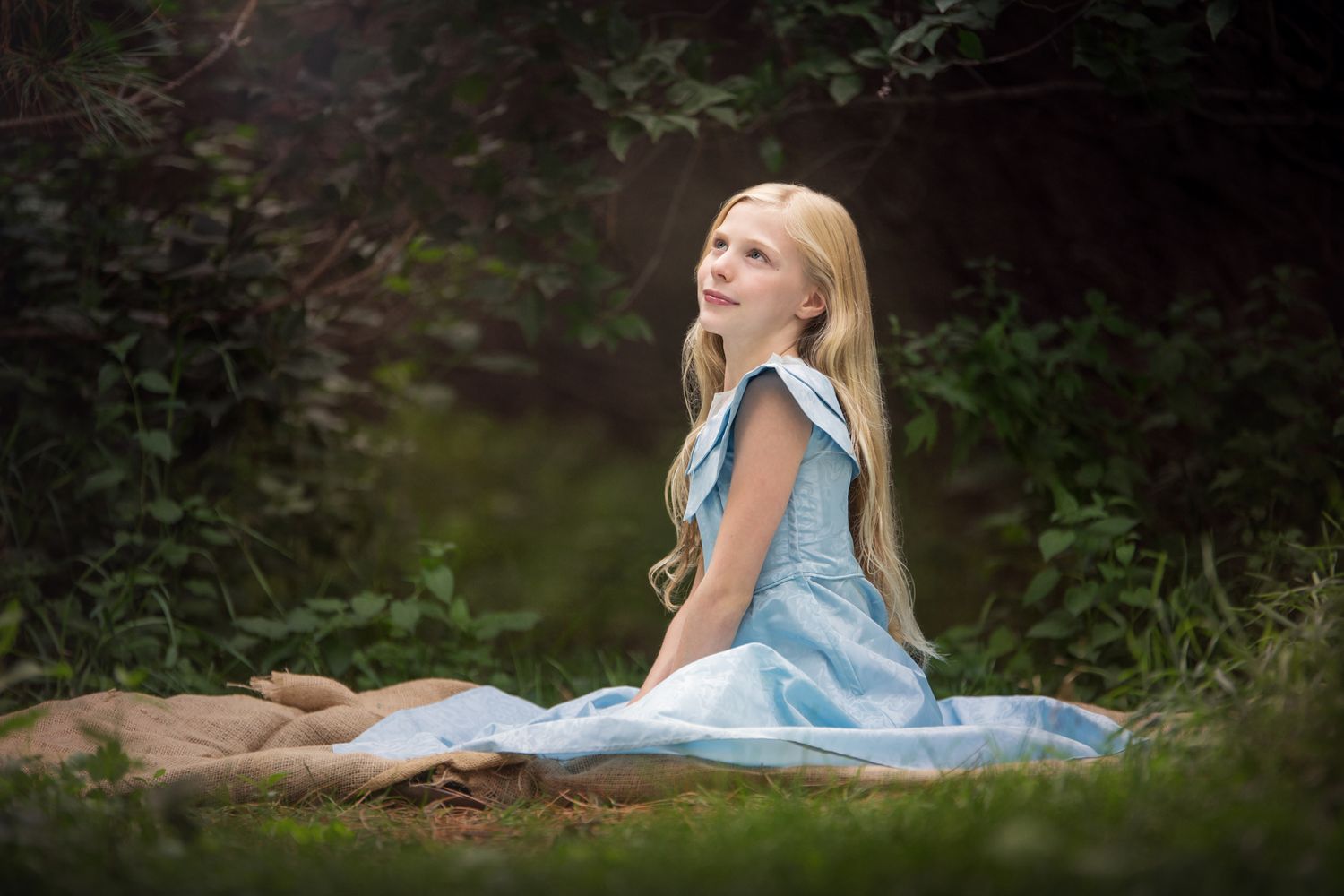 Children's portraits, ethereal photography, stunning lighting, Rowan Tree Photography, magical children's photography Sioux Falls, SD.