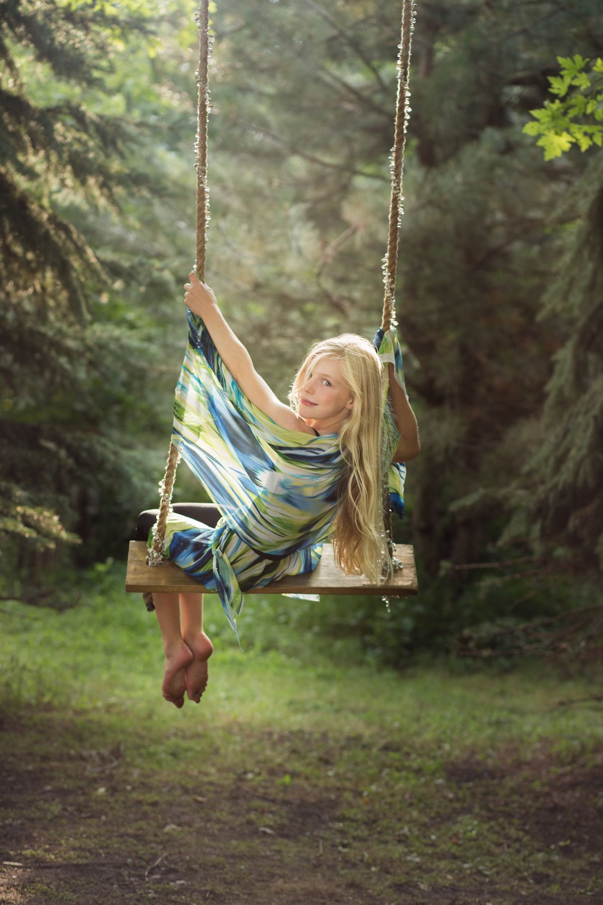 Magical Children's Portraits with a Child Aerial Arts & Circus Performer, Sioux Falls South Dakota, Dell Rapids, Children's Photography