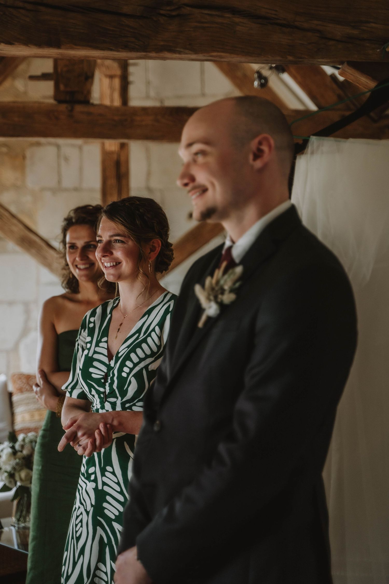 Mariage Intimiste à Nantes photographié par une photographe elopement en France