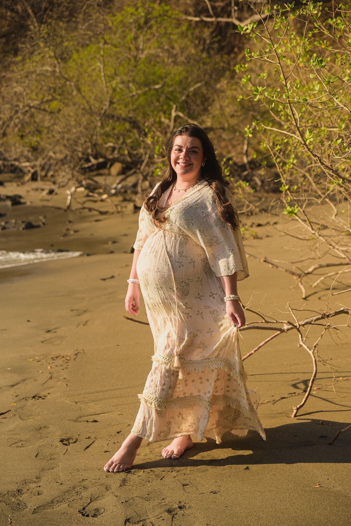 Maternity session photo, Guanacaste, Costa Rica