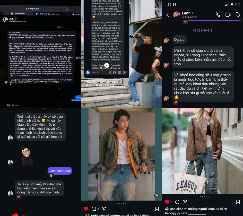 Feedback học viên