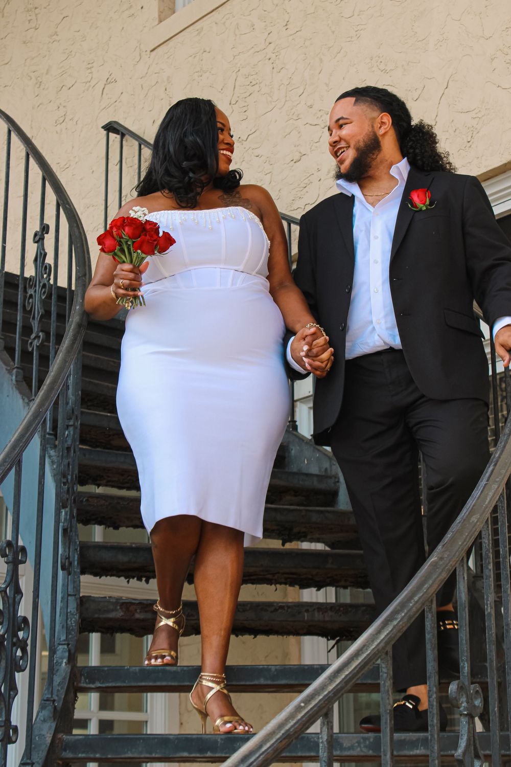 Marriage announcement photos taken by FA Photography and Media.