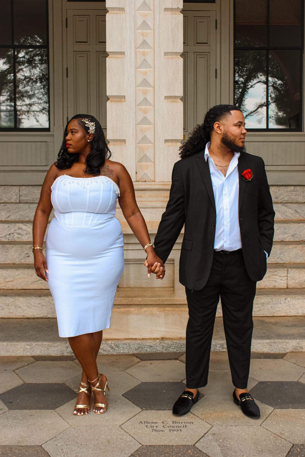 Marriage announcement photos taken by FA Photography and Media.