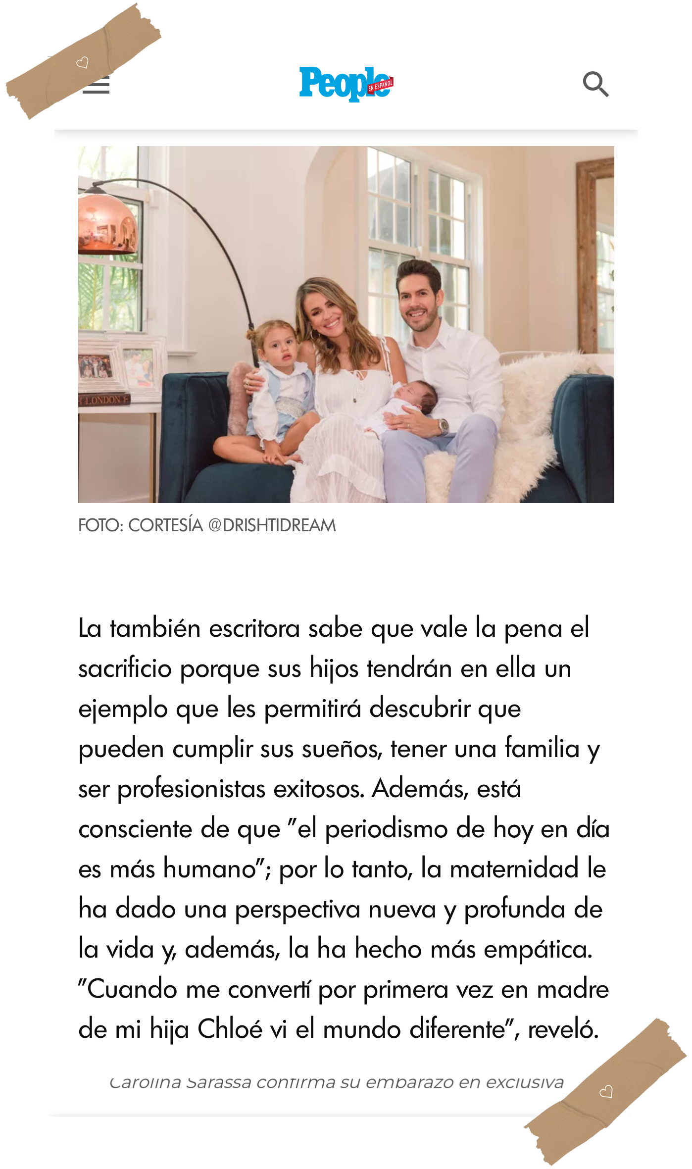 People en Español Mention Family photoshoot by D. Dream Photography by Keily Rotundo. Bradenton, Parrish, Lakewood Ranch, FL.