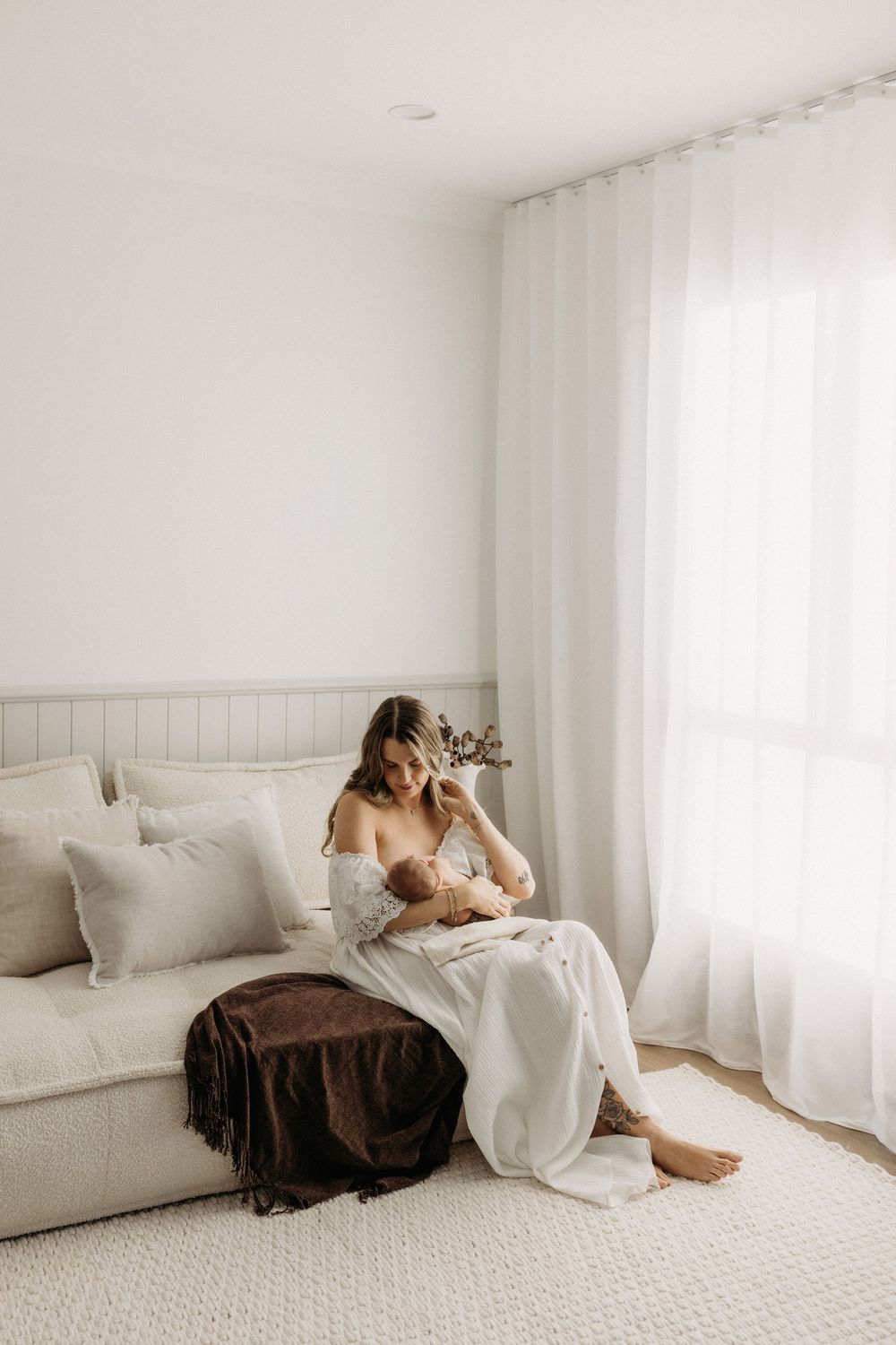 Natural Studio Newborn Photographer Gold Coast