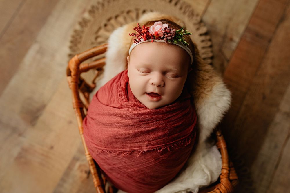 Bailey's Photography | Ashland KY | Baby Girl Photographer | Studio Newborn Session | Southern Ohio Photography