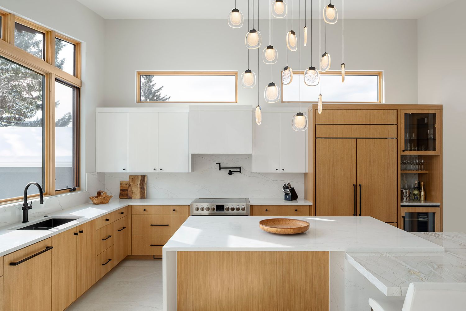 High-quality real estate photography of a modern house