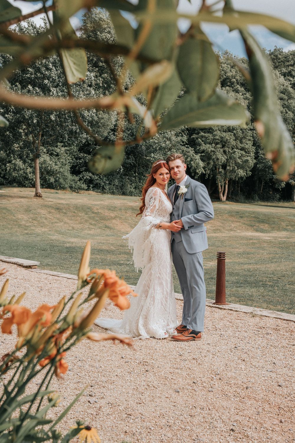 Summer wedding at Rockbeare Manor