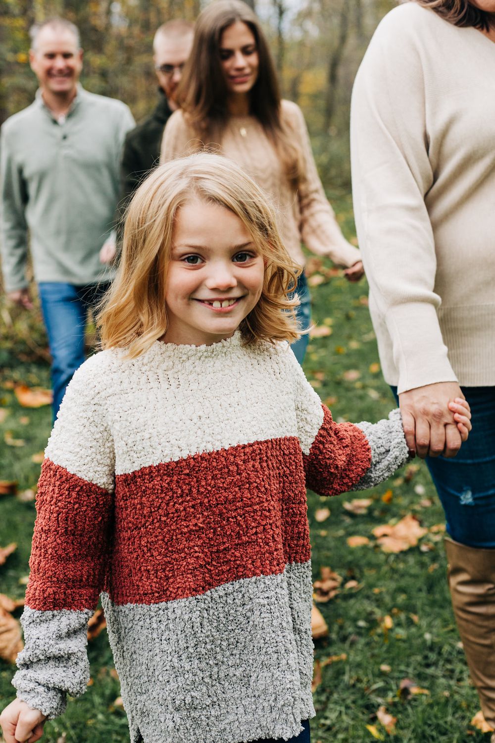 child smiles