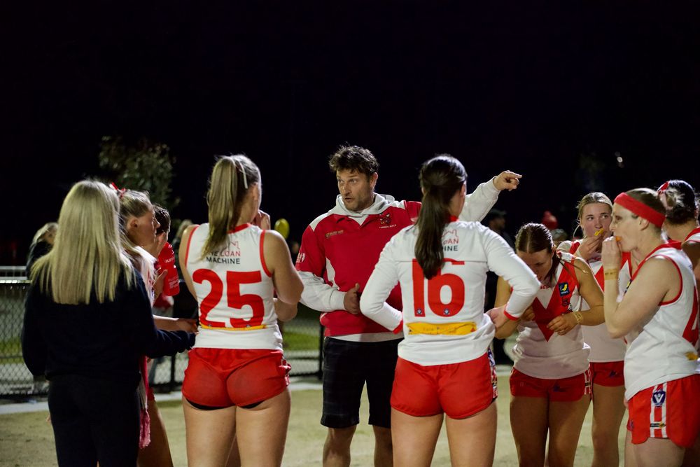 Coaches address - womens final