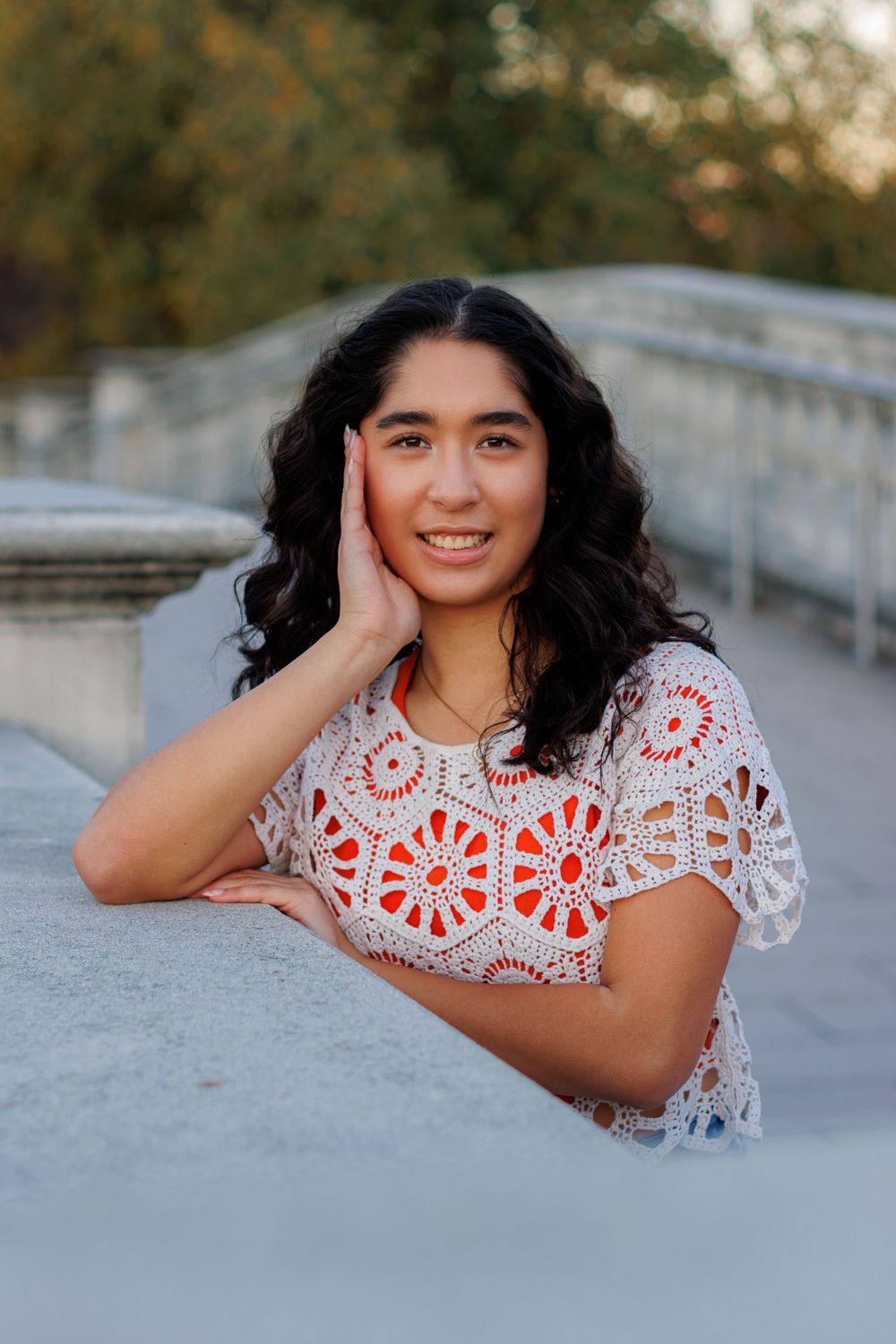 Senior portrait photography in Forest Park, St. Louis, MO. Art Hill St. Louis, MO