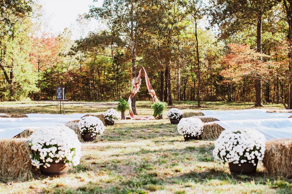 Wedding set up at the 48