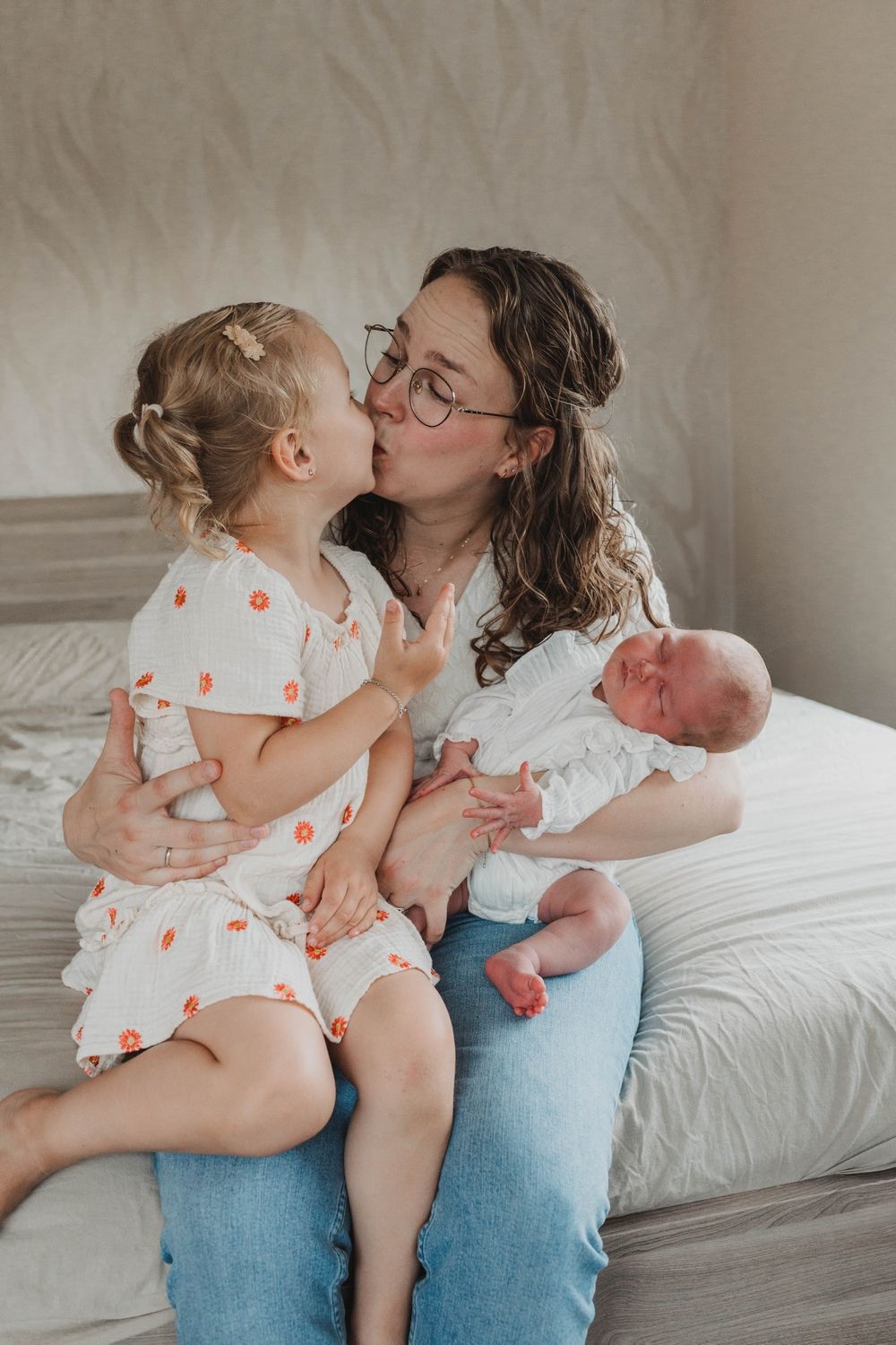 newbornshoot Zwolle Stadshagen spontaan baby kinderen