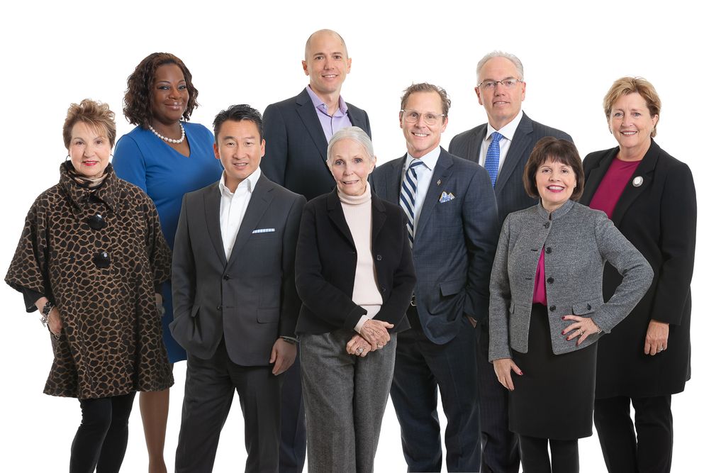 In-office on-location professional headshots Kansas City. Photography studio. White backdrop headshots. Modern headshots. Group composite.