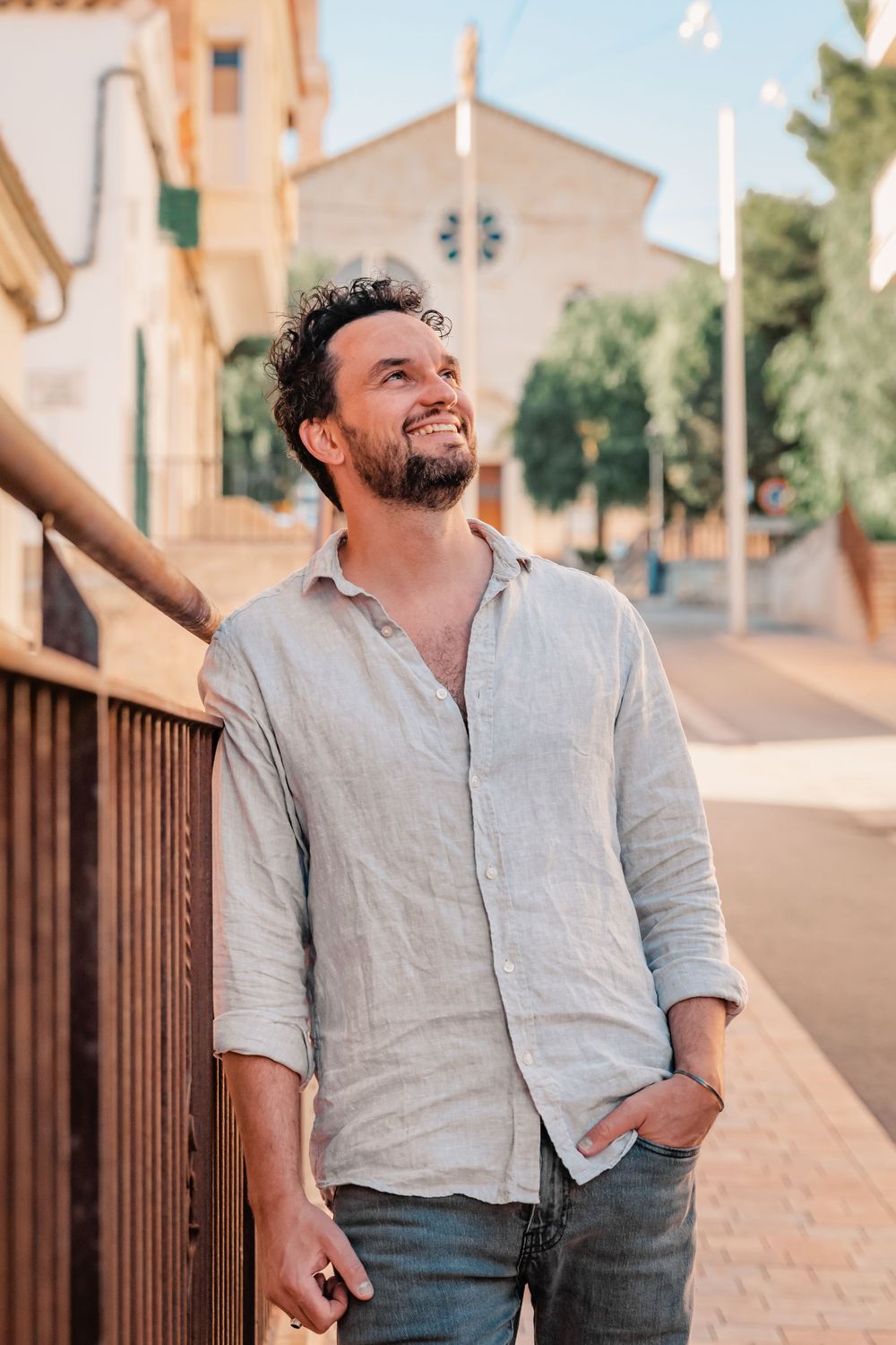 personal branding photoshoot for business coach in Porto Cristo mallorca.