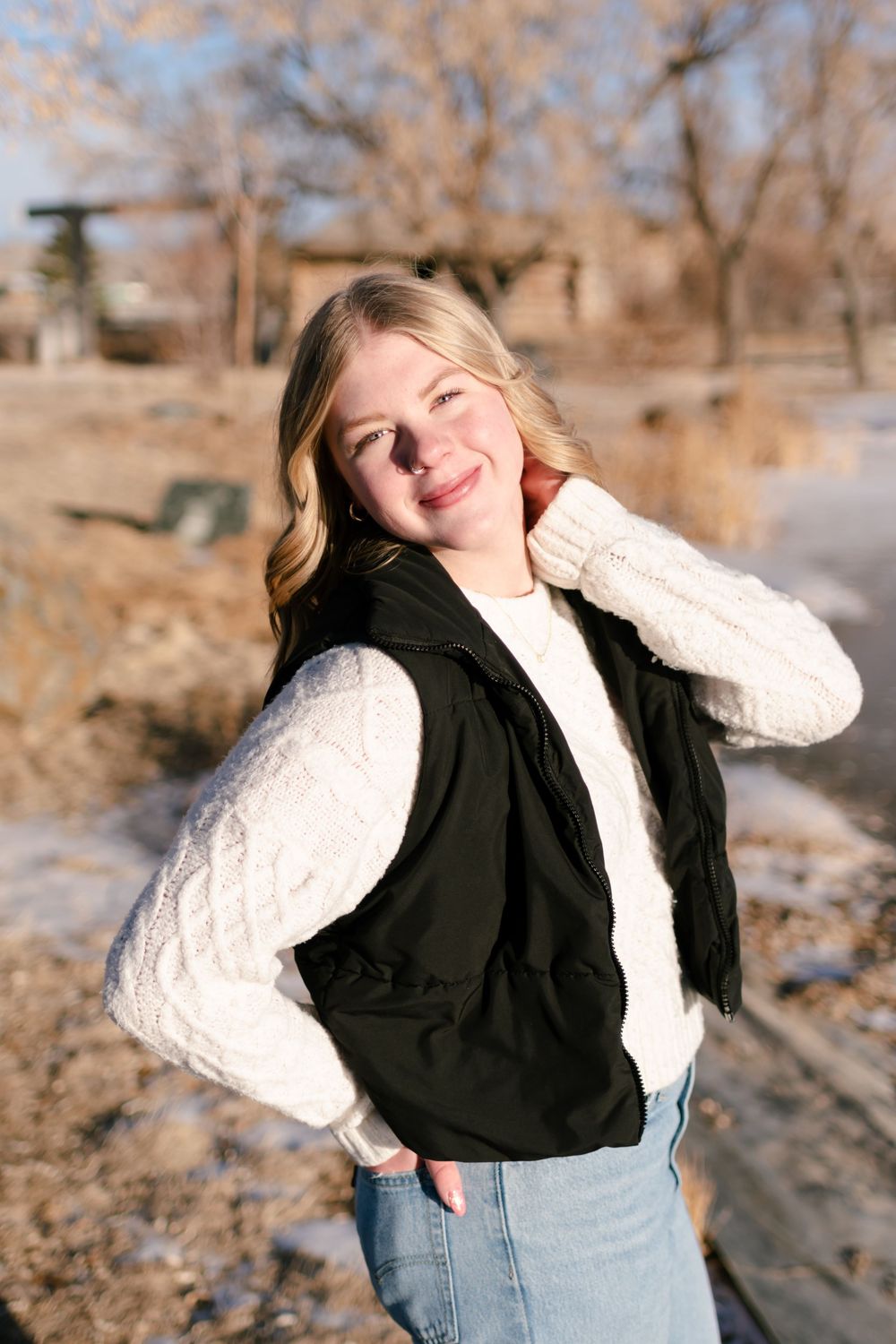 Senior Session at the Events Complex