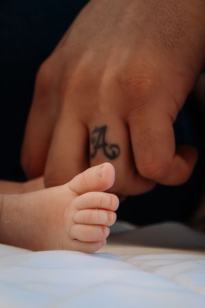 In Home Lifestyle Newborn Photographer in Santa Barbara County