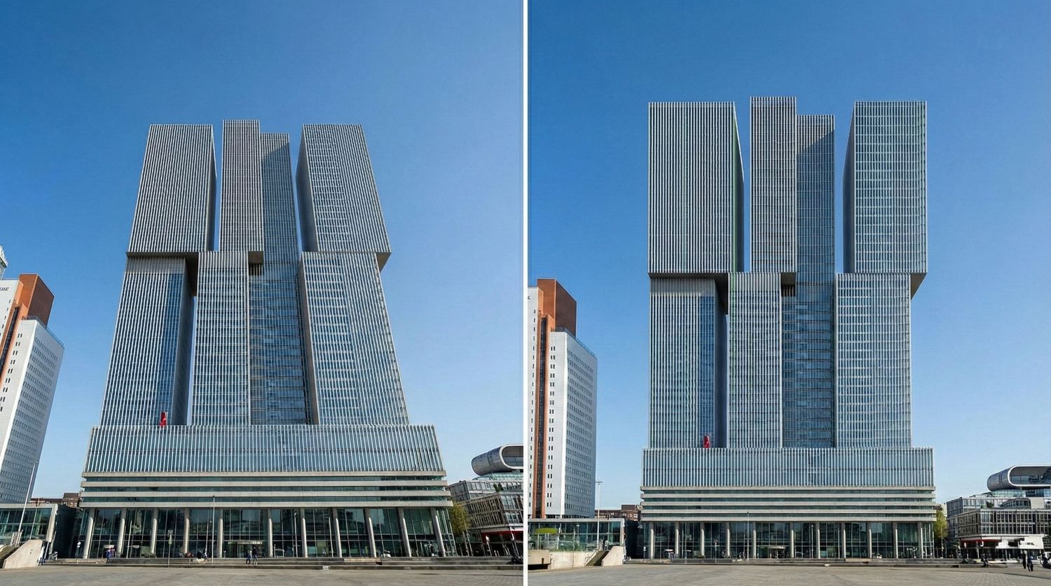 keystoning fotografie De Rotterdam