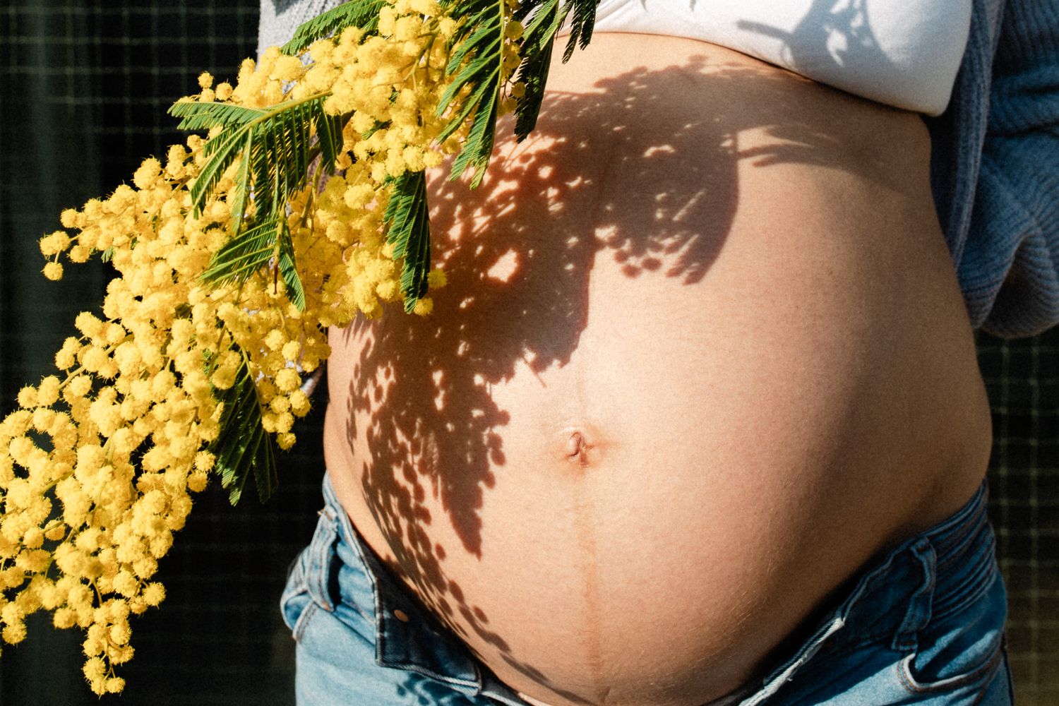 Séance grossesse naturelle à domicile à Plaisir