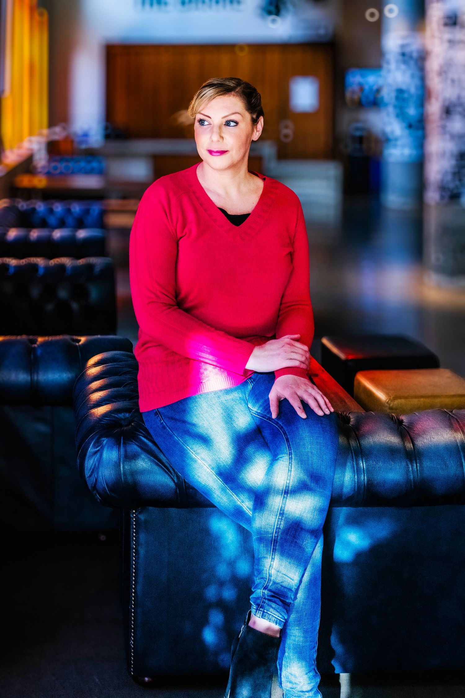 Personal branding portrait of Artist Hannah Aria, Ipswich, Suffolk