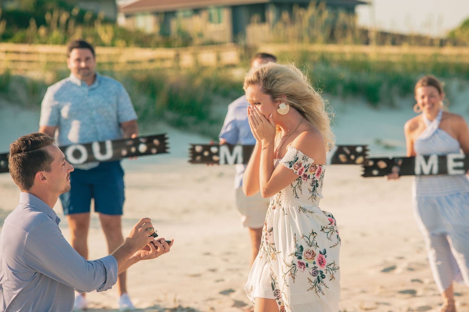 Heartfelt “yes” moment captured perfectly at surprise engagement, Essex County.