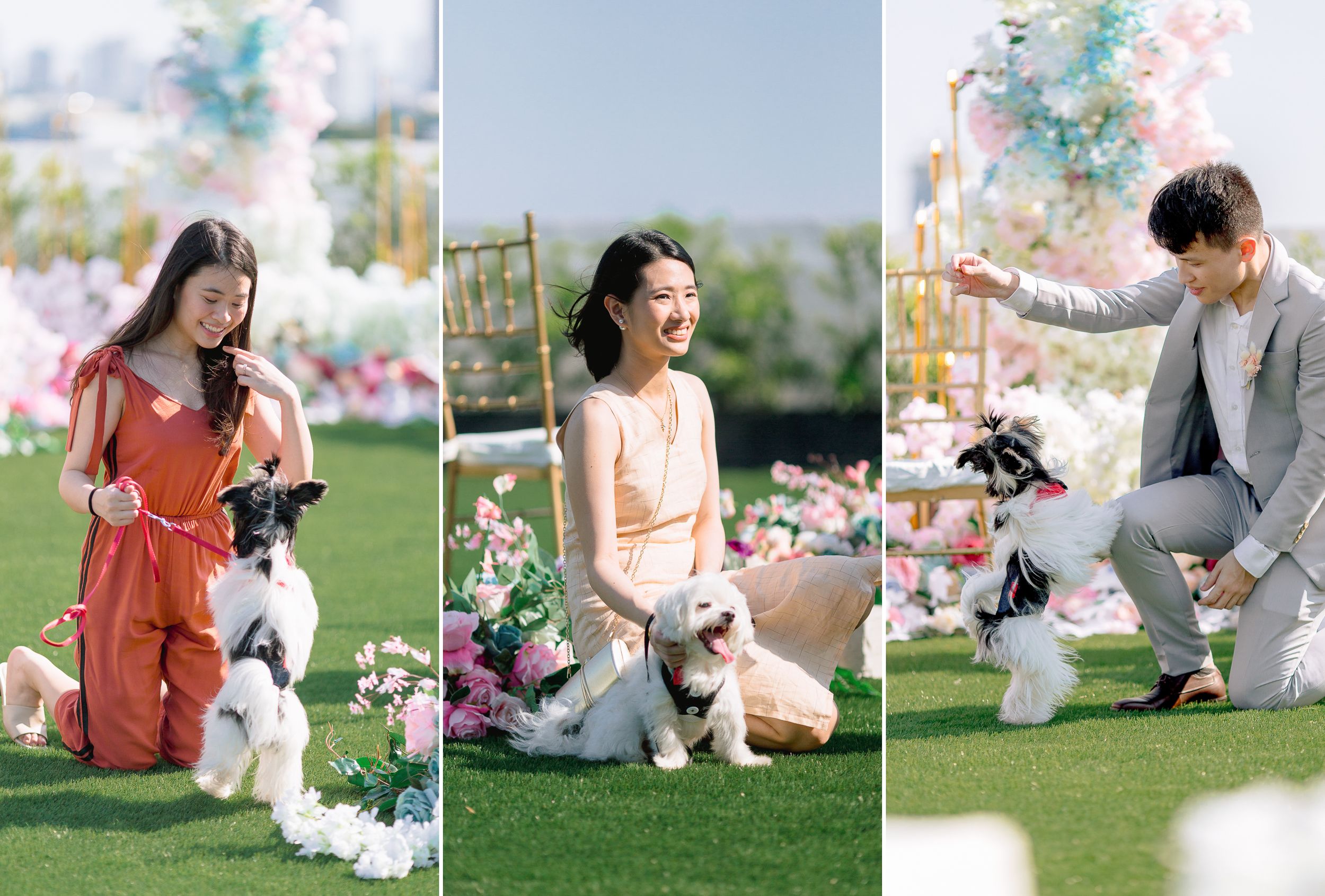 Kyle & Rowena | Pastel Rooftop Wedding