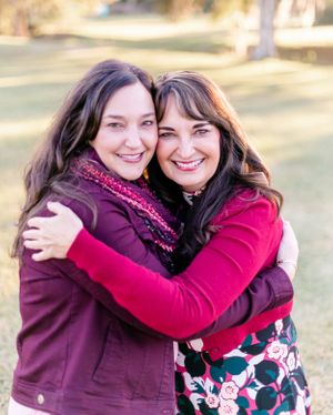mom and daughter