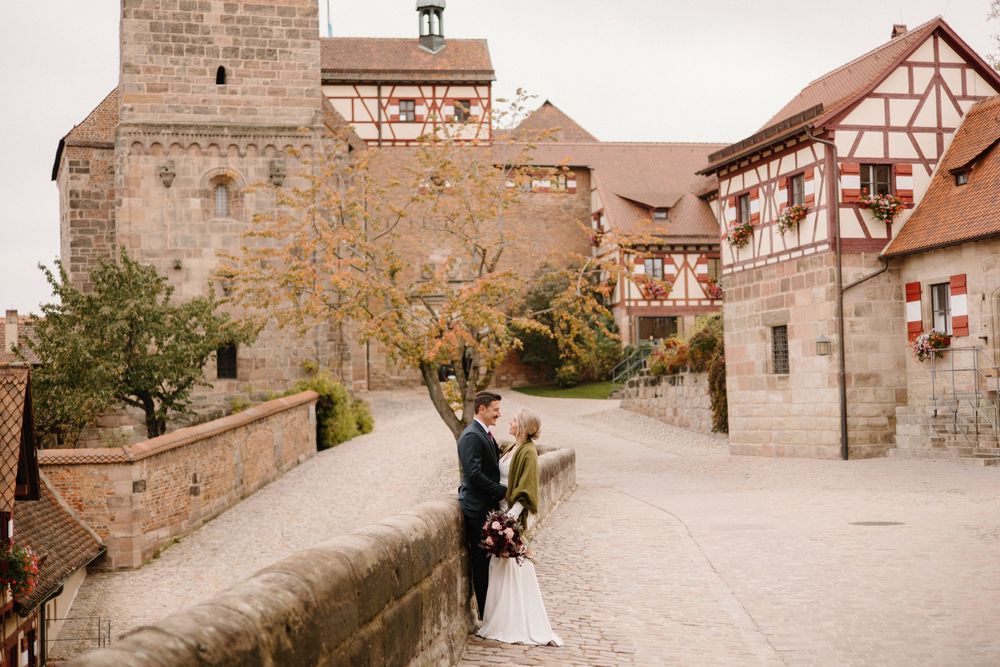 Nuremberg Wedding at the Imperial Castle - Nuremberg City Center Wedding - Wedding Photographer Nuremberg - Johanna Patton Photography