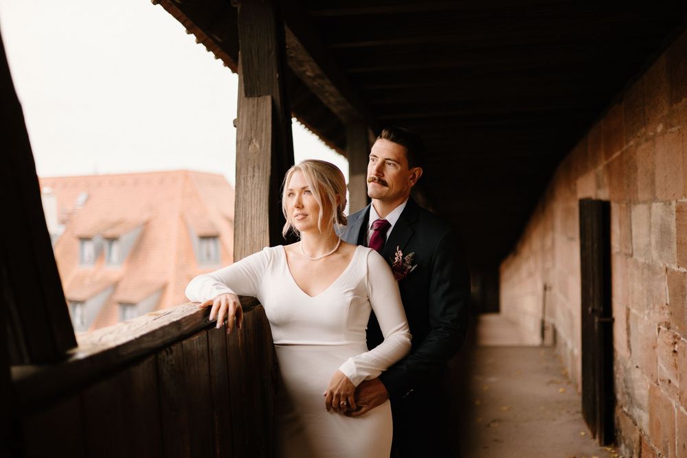 Nuremberg Wedding at the Imperial Castle - Nuremberg City Center Wedding - Wedding Photographer Nuremberg - Johanna Patton Photography