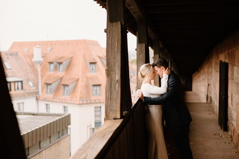 Nuremberg Wedding at the Imperial Castle - Nuremberg City Center Wedding - Wedding Photographer Nuremberg - Johanna Patton Photography